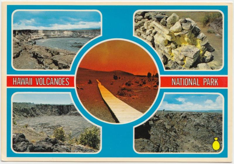 HAWAII VOLCANOES NATIONAL PARK, unused Postcard