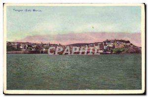 Old Postcard Tangier is Morocco