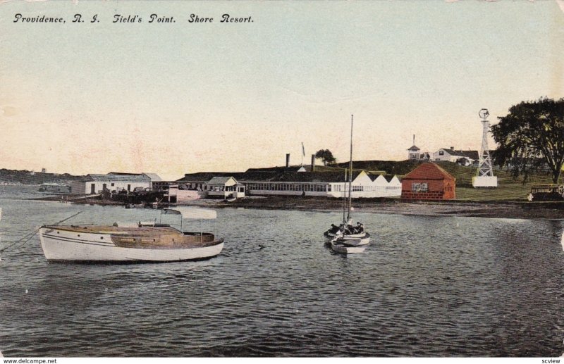 PROVIDENCE , Rhode Island , 1900-10s ; Field's Pt. Shore Resort