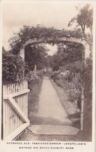 Entrance Old Fashioned Garden Longfellow's Wayside South Sudbury Massach...