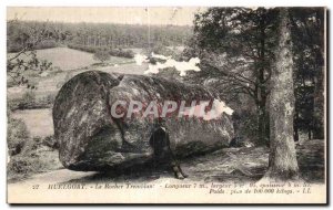 Old Postcard Huelgoat The Rock Tremblan