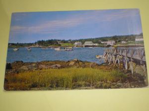 Cozy Harbor, Maine //  Used PC 9Aug1956
