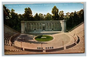 Vintage 1910's Postcard Greek Amphitheater University of California Berkeley CA