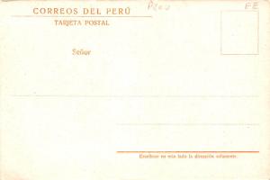 Peru Old Vintage Antique Post Card Avenida de Malambo Unused