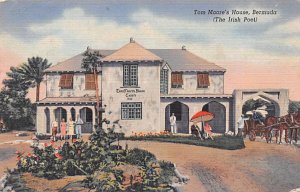 Tom Moore's House, The Irish Poet Bermuda Postcard