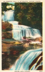 Vintage Postcard 1920's Connestee Falls Western North Carolina Sapphire Country