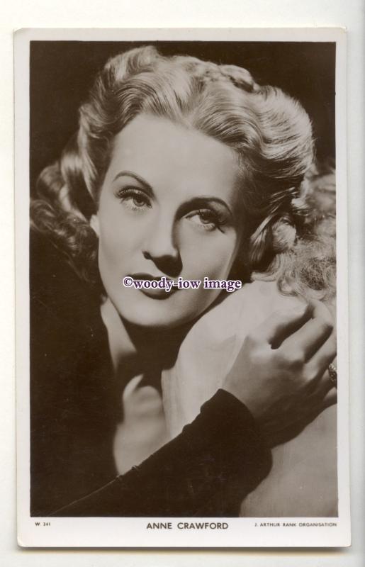 b6119 - Film Actress - Anne Crawford, Picturegoer Series, No.W.241 - postcard