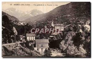 Old Postcard Bourg Les Bains Vue Generale De La Vanoise