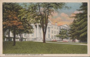 Postcard Washington County Hospital Hagerstown MD