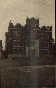 Bloomsburg PA Masonic Temple c1910 Real Photo Postcard