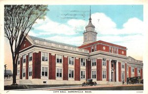 City Hall Somerville , Massachusetts MA Postcard