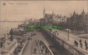 Belgium Postcard - Anvers - Le Steen Et Le Port  RS35701