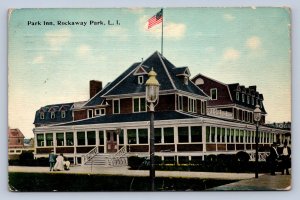 J94/ Rockaway Park Long Island New York Postcard c1910 Park Inn Hotel 207