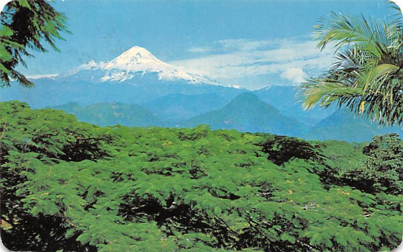 El Pico de Orizaba Mexico Tarjeta Postal Postal Used Unknown 