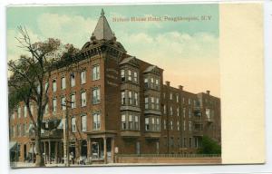 Nelson House Hotel Poughkeepsie New York 1910c postcard