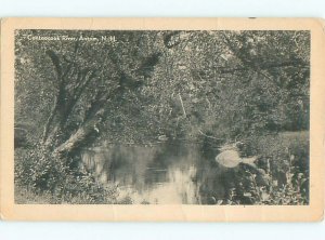 1940's RIVER SCENE Antrim New Hampshire NH AE6911