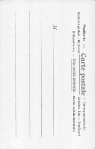 Argentina Poste Flag Native Men Ethnic Donkey Stamp vintage postcard B908