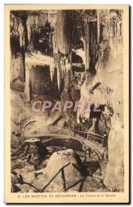 Old Postcard Betharram Caves From The Pulpit and the Basin