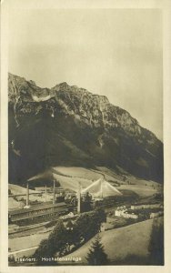 austria, EISENERZ, Hochofenanlage (1930s) RPPC Postcard