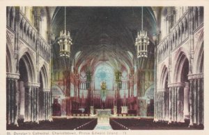 CHARLOTTETOWN, Prince Edward Island, 10-20s; St. Dunstan's Cathedral, Interior