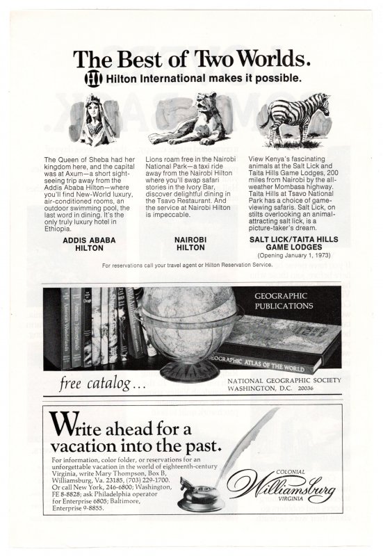 Virginia State Travel Service - 1970's Vintage Ad (Virginia is for Lovers)