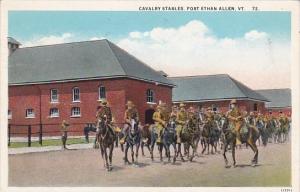 Cavalry Stables Fort Ethan Allen Vermont 1928