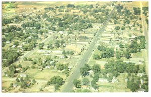 US    PC2717  AERIAL VIEW, VERNAL, UTAH