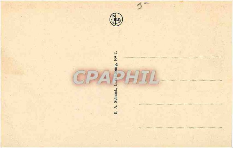 Modern Postcard Echternach luxebourgeoise small Swiss pavilion Troosknepchen