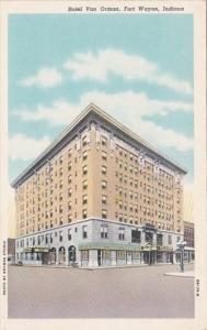 Indiana Fort Wayne Hotel Van Orman Curteich