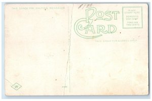 c1910 US Court House Post Office Exterior Aberdeen South Dakota Vintage Postcard
