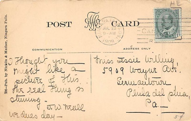 Prospect Point Niagara Falls, New York NY Postcards