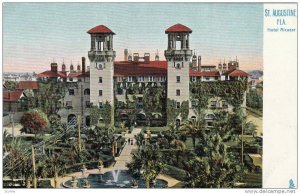 Air view, Hotel Alcazar, St. Augustine, Florida,00-10s