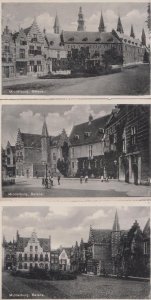 Middelburg Balans 3x Real Photo Postcard s