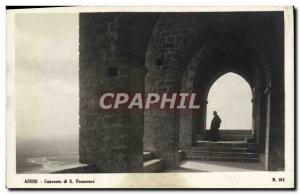 Old Postcard Assisi Convento di S. Francesco