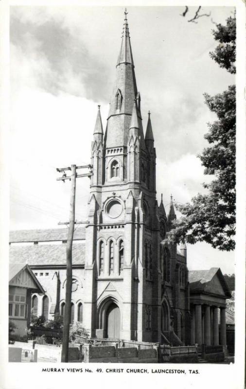 australia, LAUNCESTON, Tasmania, Christ Church (1950s) Murray Views 49 