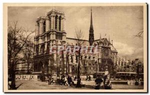 Paris Old Postcard Notre Dame for the magnificent St Julien poor