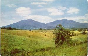 Peaks of Otter-Sharp Top and Flat Top near Blue Ridge Parkway