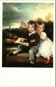 The Bowden Children, John Hoppner Detroit Institute of Arts Postcard UNP DB