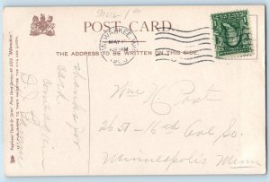 Milwaukee Wisconsin WI Postcard Whitefish Bay Exterior View 1908 Vintage Antique