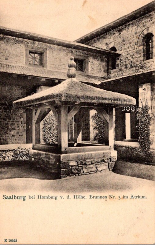 Germant Saalburg Brunnen Nr 3 Im Atrium