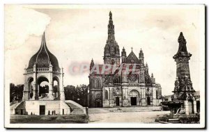 Old Postcard Sainte Anne d & # 39Auray high monument to the memory of the dea...