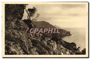 Old Postcard The d & # 39Hyeres Porquerolles Islands View the tip of the & # ...