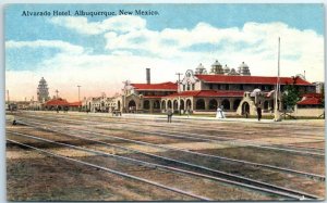 Postcard - Alvarado Hotel - Albuquerque, New Mexico