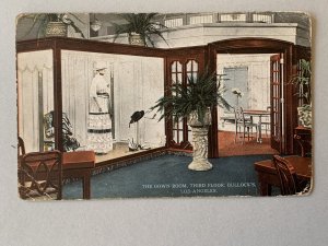 Gown Room Bullock's Los Angeles CA Litho Postcard C1163090415