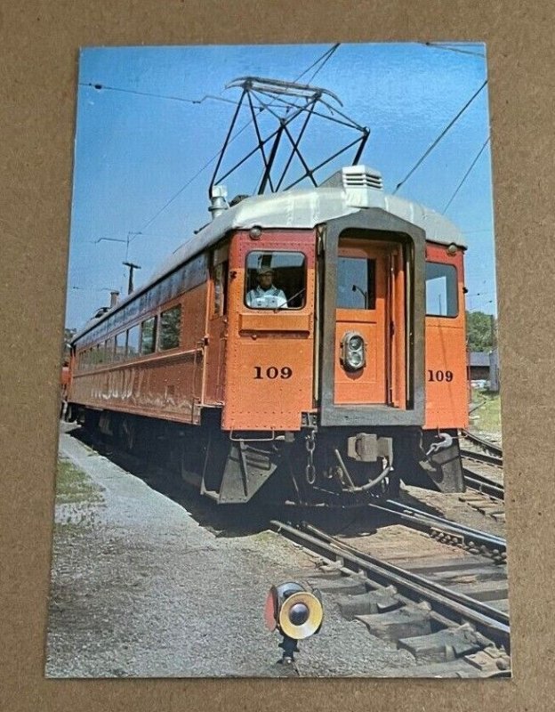 POSTCARD UNUSED - SOUTH SHORE ELECTRIC TRAINLINES BTW. SOUTH BEND & CHICAGO