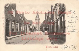 Netherlands, Monnikendam, Street Scene, 1901 PM