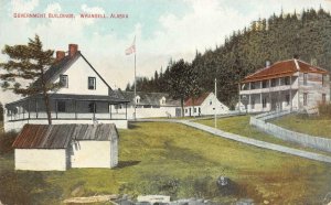 Government Buildings WRANGELL Alaska c1910s Vintage Postcard