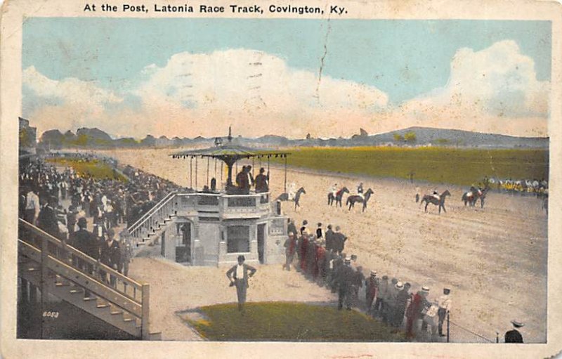 At The Post Latonia Race Track Covington, Kentucky USA View Images 