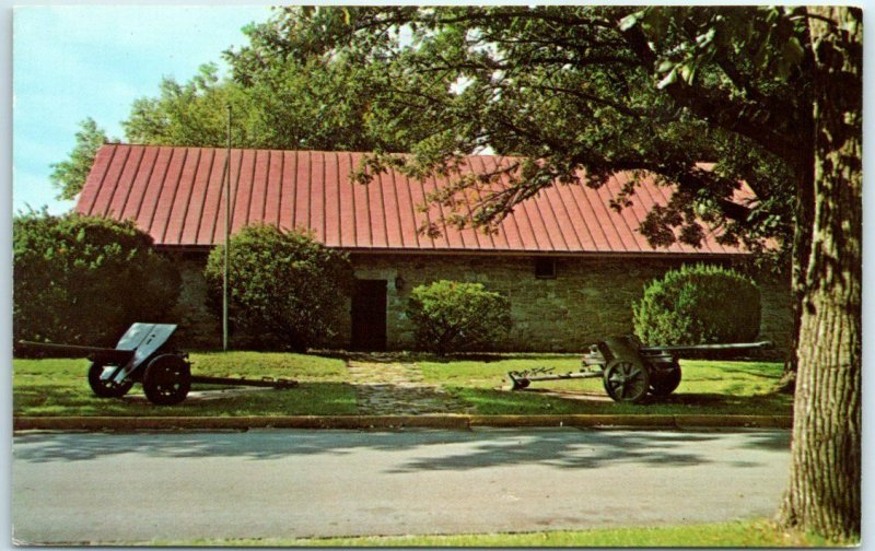 Postcard Hessian Guard House Museum Carlisle Barracks, Pennsylvania