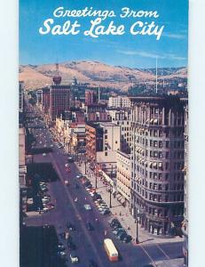 Unused Pre-1980 STREET SCENE Salt Lake City Utah UT hp2060